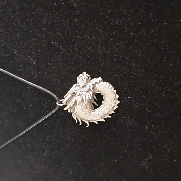 JRPeck13 Jewelry - Sterling Silver Dragon Pendant Necklace